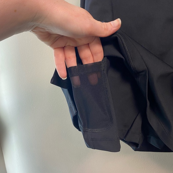 Girlfriend Collective NWT Black Athletic Sport Skort Size Small - Picture 6 of 12